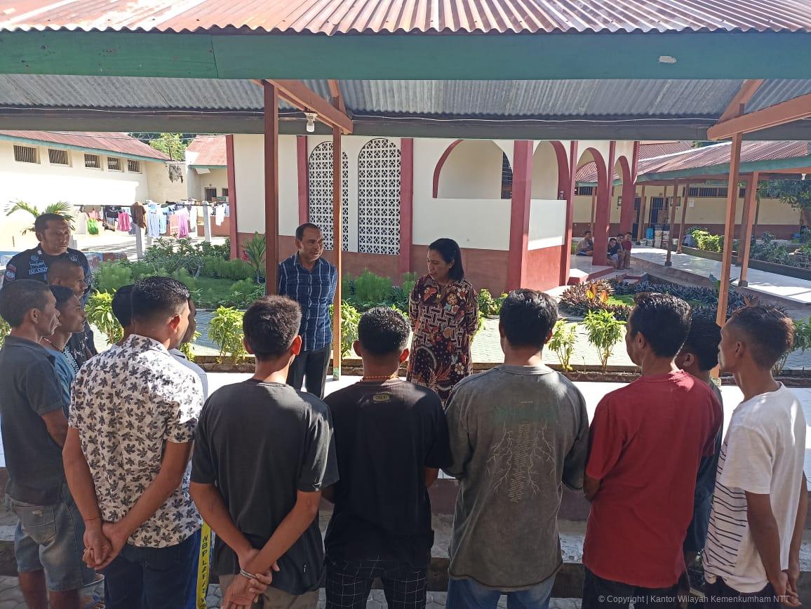 Persiapkan Klinik Pratama, Kakanwil Marciana Minta Jajaran Lapas Waingapu Bangun Komunikasi dan Koordinasi dengan Pemda Sumba Timur