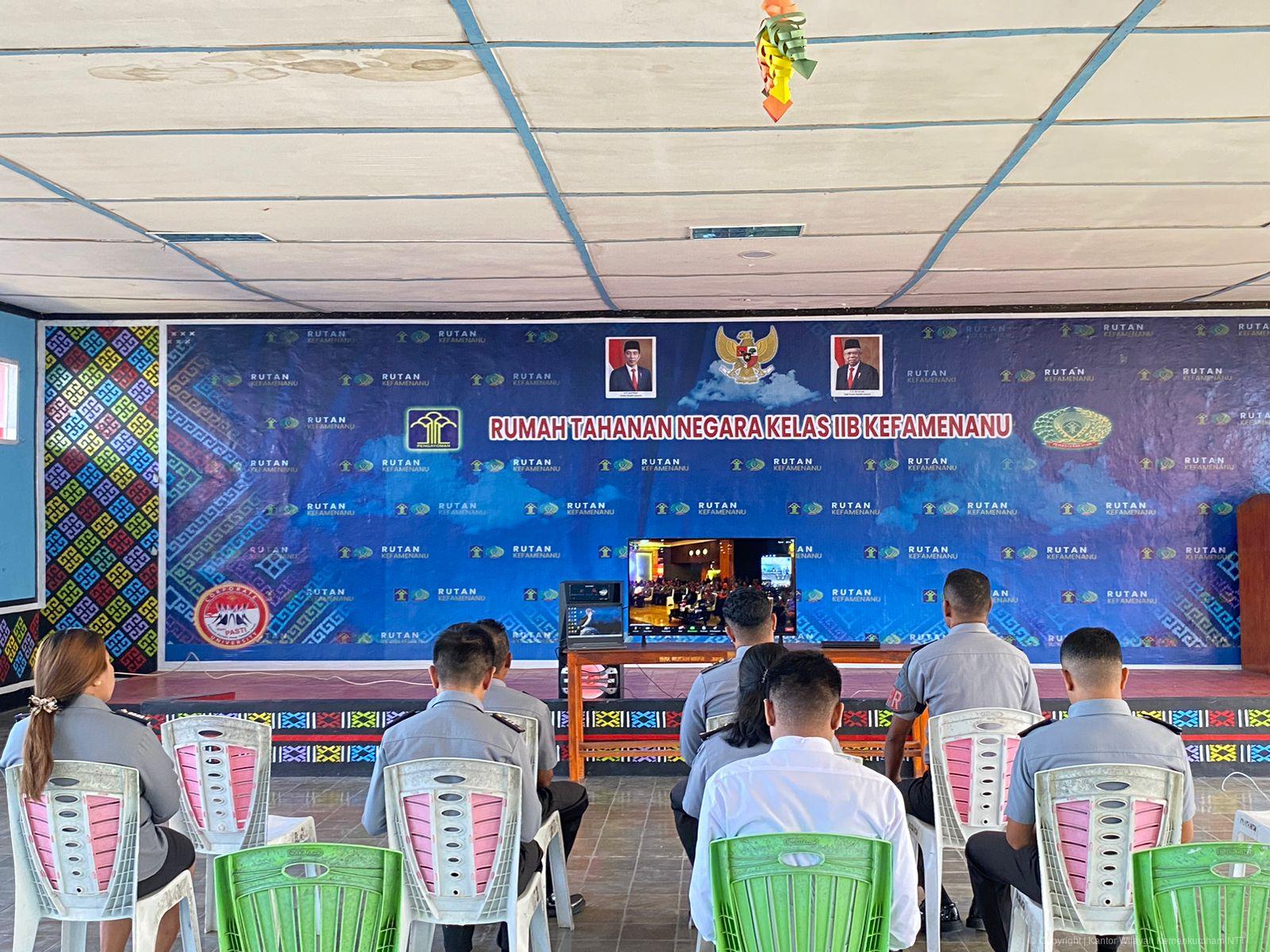 RUTAN KEFAMENANU IKUTI PEMBUKAAN RANGKAIAN PERINGATAN HARI PENGAYOMAN KE-79
