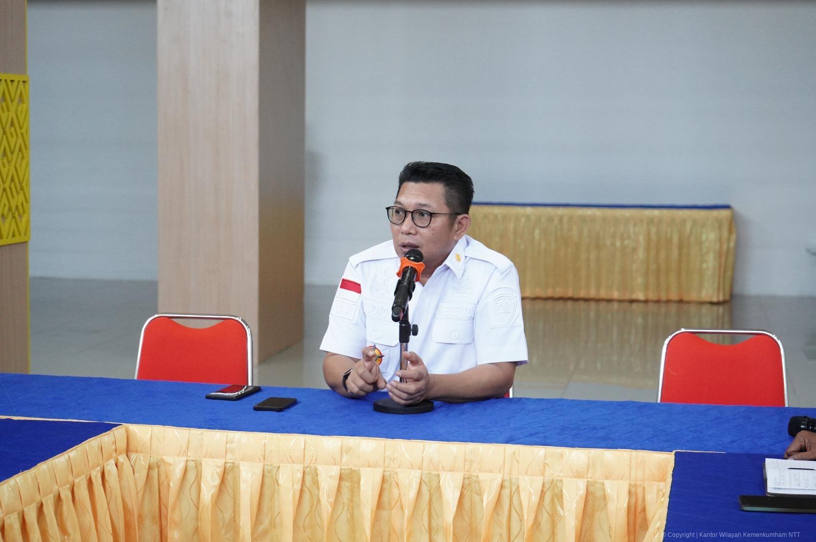 Kanwil Kemenkum NTT Tekankan Efisiensi Anggaran dan Optimalisasi Layanan AHU di 2026