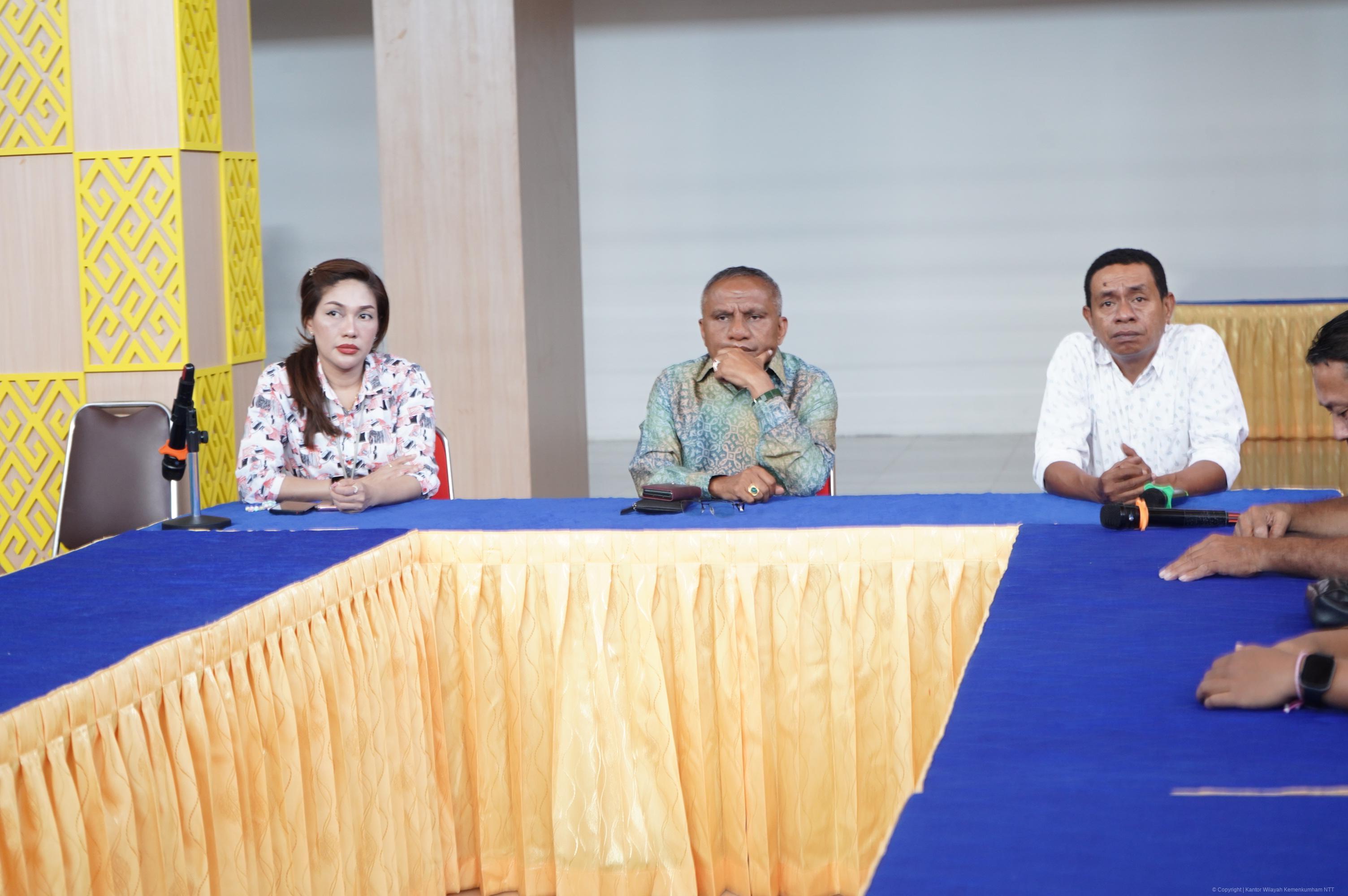 Perayaan Paskah Lintas Kementerian, Kemenkum NTT Perkuat Iman dan Integritas ASN