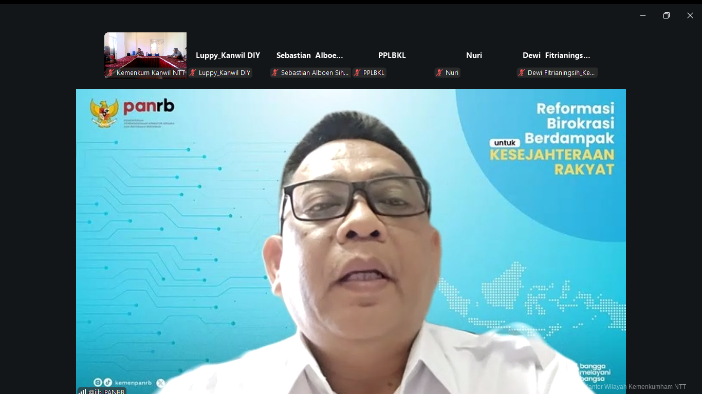 Kanwil Kemenkum NTT Tingkatkan Kualitas Pelayanan Publik Melalui Penguatan Kebijakan Layanan