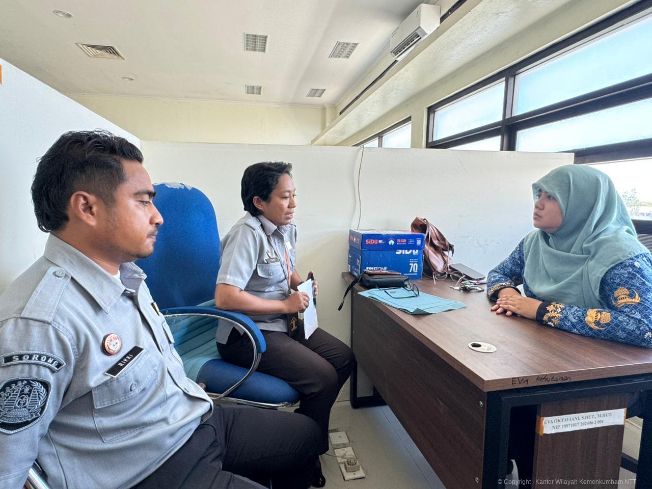 Optimalkan Kepuasan Masyarakat, Kanwil Kemenkum NTT Laksanakan Verifikasi Data Lapangan